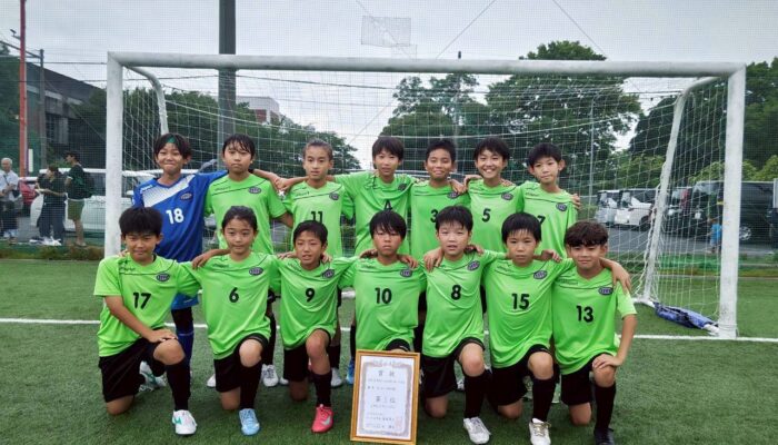 優勝したエクセレントフィートFC